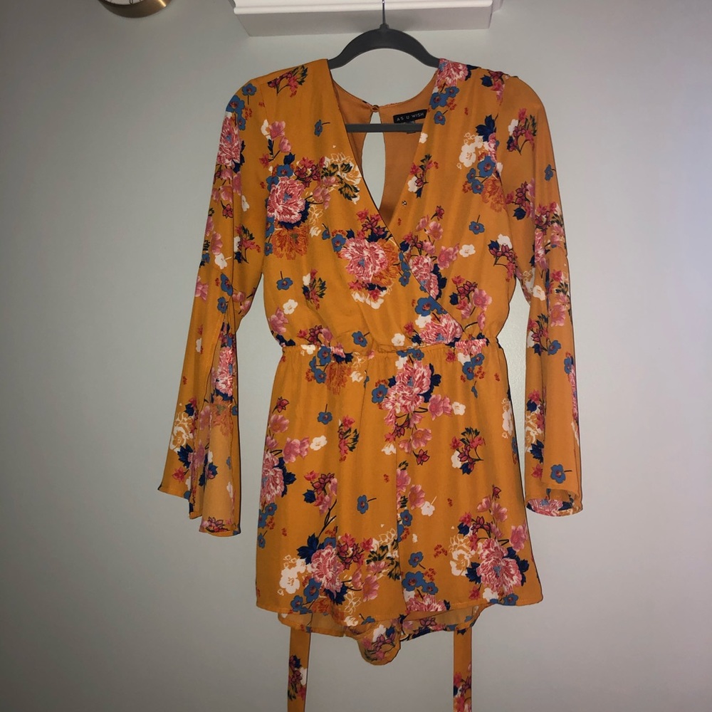 floral romper
